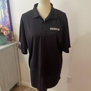 Grubhub Lightweight Polo *‎ Men's Unisex * Delivery Driver Courier Professional
